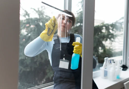 Nettoyage de vitres intérieures et extérieures à la Boissière-du-Doré